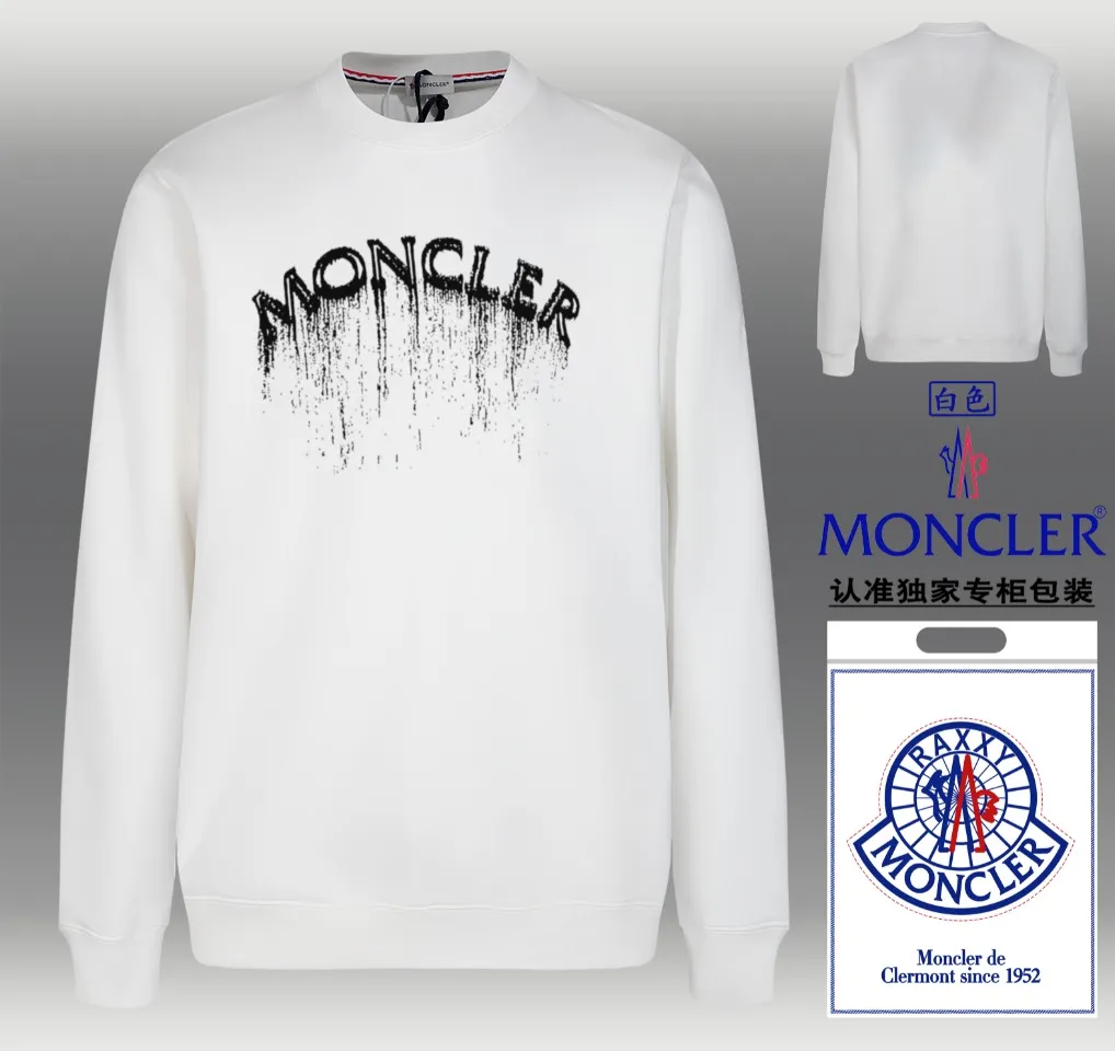 Hot Sale 🔥 💫—Moncler 😎 ！ 440 ， 🙌🏻 Breathable， Versatile ！✔ ❗ ❗ ：Black White Sizes：S～2XL